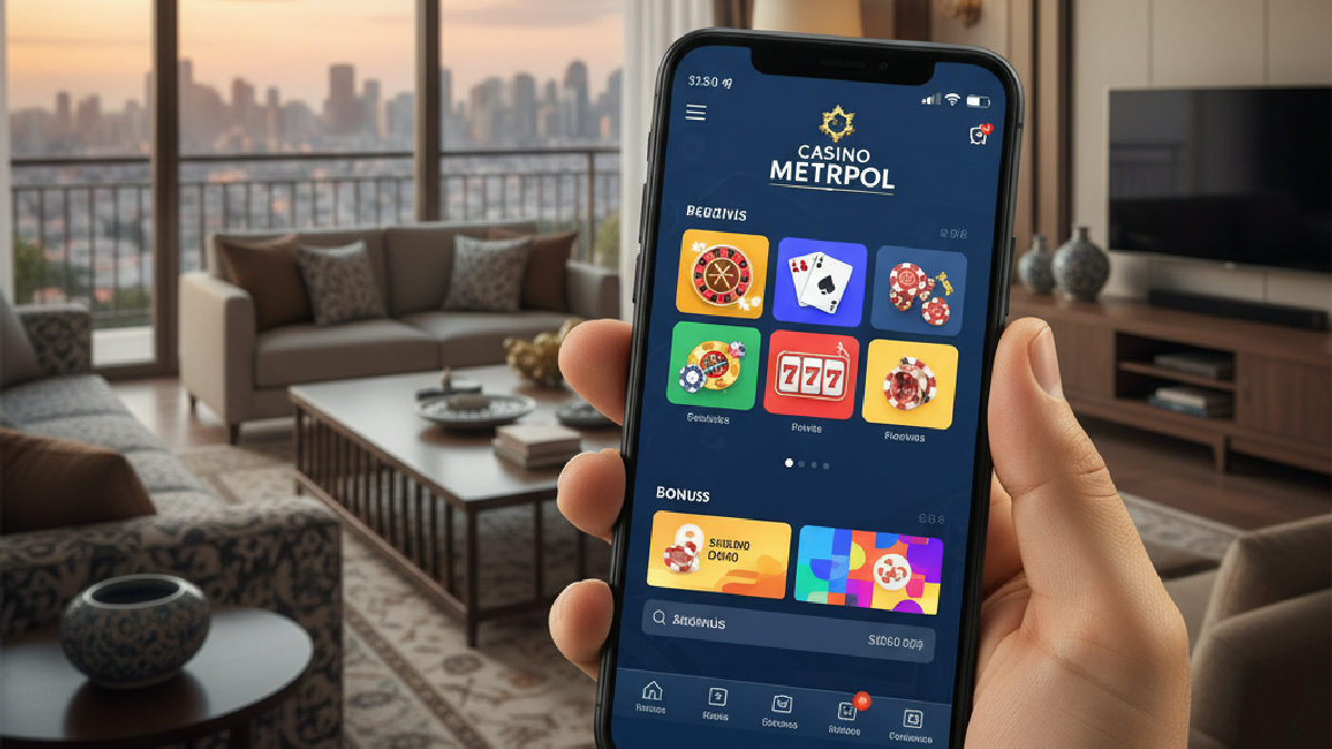Mobil uygulama sayesinde Casino Metropol oyunlarına kesintisiz erişim.